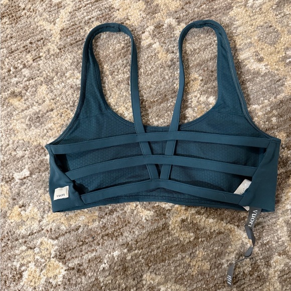 Vuori Deep Teal Sports Bra - Picture 2 of 5